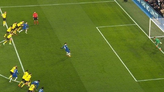 VIDEO | Dugandzic n-a avut norocul ăsta. Penalty-ul repetat pentru Chelsea i-a enervat pe fotbaliştii de la Borussia Dortmund