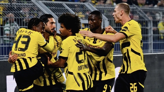 Champions League | Dortmund a făcut scorul serii. Barcelona s-a distrat cu cu Young Boys. PSG, fără replică în meciul cu Arsenal 