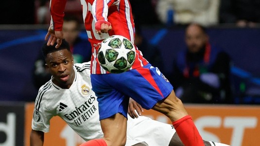 LIVE TEXT | Magia UCL continuă! Atletico Madrid se duelează, ACUM, cu Real Madrid. Vinicius ratează un penalty! Aston Villa, demonstraţie de forţă cu Brugge