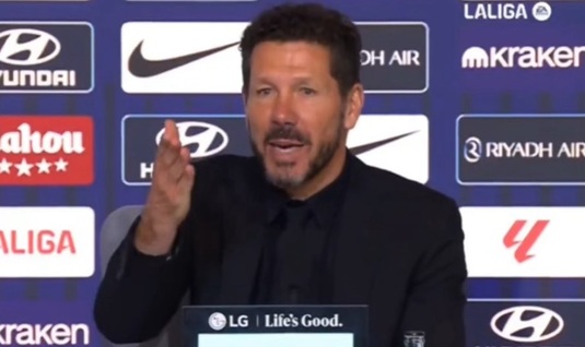 VIDEO | Diego Simeone, furios după lovitura de departajare refuzată lui Alvarez: ”Mingea nu s-a mişcat”