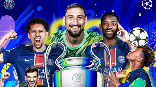 Istorie! PSG - Inter 5-0, cea mai mare diferenţă de scor înregistrată într-o finală Champions League/Cupa Campionilor Europeni