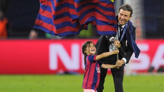 Luis Enrique, emoţionat după ce a câştigat Champions League! Primul gând a fost la fiica decedată: ”Mă gândesc la ea în fiecare zi...”