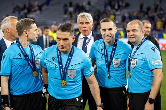 Răzvan Burleanu, felicitări pentru Istvan Kovacs, după finala UCL: ”Fotbalul românesc revine în arbitrajul european după 30 de ani”