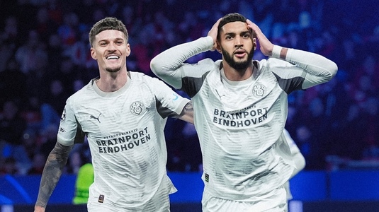 ”Centrare perfectă, strălucită”. Nota primită de Dennis Man după un nou meci cu PSV în Champions League 