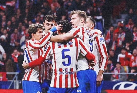 LIVE TEXT | O nouă seară magică de Champions League! ACUM, Atletico forţează în Spania calificarea în optimi