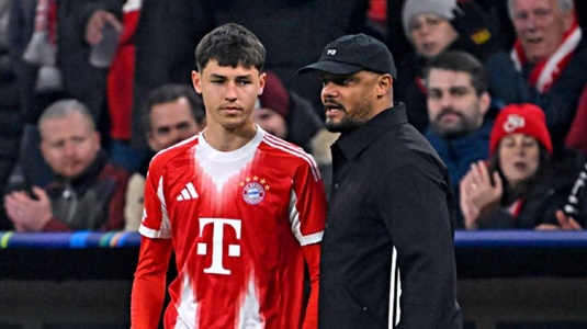 A jucat în Liga Campionilor primul jucător născut în 2010. Momentul istoric care a avut loc la Munchen