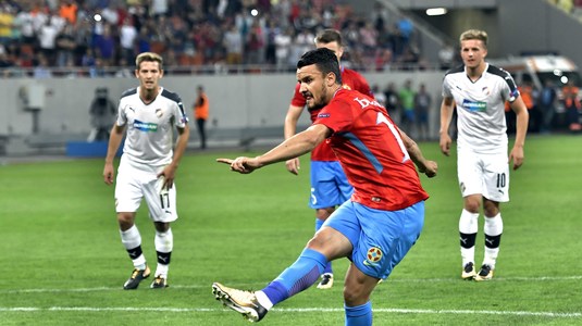 EXCLUSIV VIDEO | Mesajul lui Budescu pentru patronul roş-albaştrilor şi cum a descris fazele celor două goluri marcate