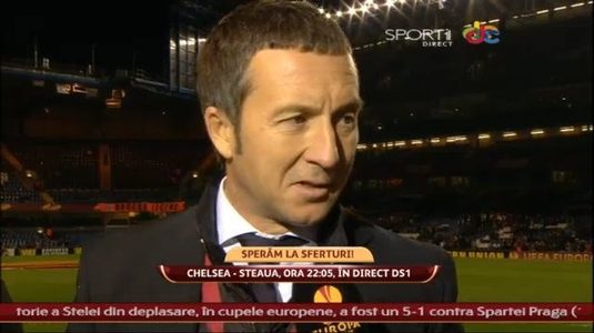 21:30 / VIDEO Mihai Stoica înainte de Chelsea - Steaua: "Sunt mai mulţi români decât englezi, unii sunt undercover"