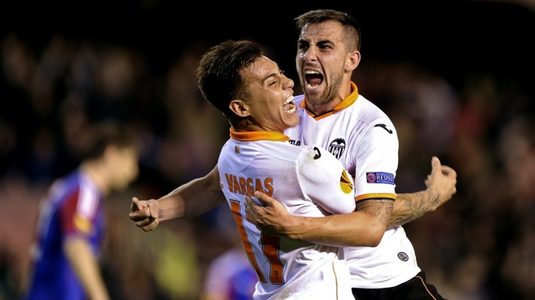 VIDEO Valencia - FC Basel 5-0. "Liliecii" au întors rezultatul din tur şi s-au dezlănţuit în prelungiri