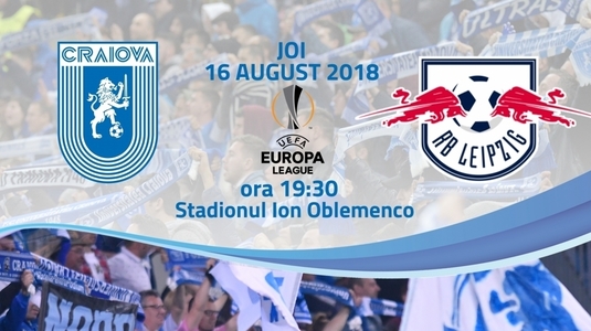 Oltenii vând bilete pentru meciul cu Leipzig, adversara Universităţii Craiova în turul 3 preliminar al Europa League