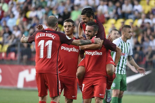 FC Sevilla, în play-off-ul Ligii Europa, după 5-0 în returul cu echipa lui Liviu Antal