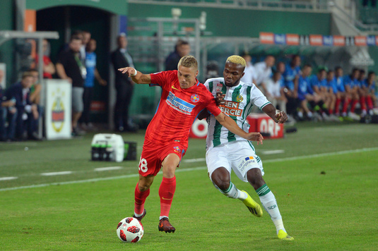 Rapid Viena - FCSB 3-1. Vicecampioana Ligii 1 se trezeşte prea târziu şi riscă să părăsească Europa