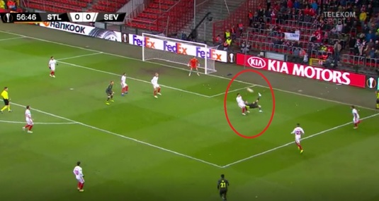 VIDEO | Execuţia nebună a lui Răzvan Marin în meciul cu FC Sevilla. Cum s-a terminat faza