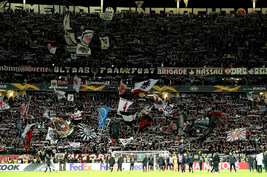 Nebunie la Frankfurt! Nemţii au vândut toate biletele pentru sfertul de finală din Europa League în mai puţin de două ore