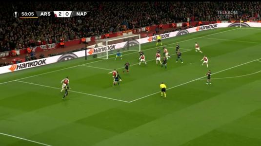 VIDEO | Arsenal - Napoli 2-0. Tunarii au câştigat duelul cu două goluri marcate în prima repriză