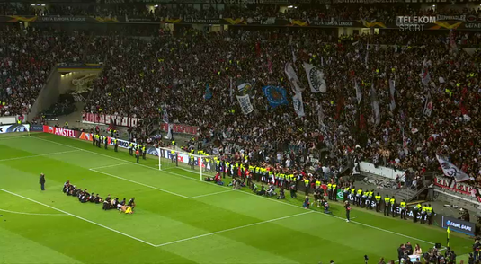VIDEO | Imaginile serii în Europa League! Cum s-au bucurat fanii lui Frankfurt după o calificare uriaşă a echipei lor 