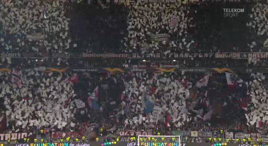 VIDEO | A fost sărbătoare la Frankfurt. Aşa arată stadionul PERFECT la finalul unui meci de Europa League