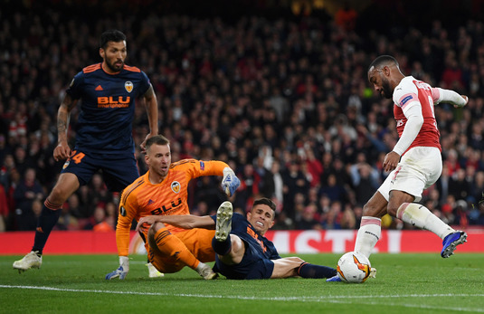 Eroul lui Arsenal, Alexandre Lacazette avertizează: ”Luăm deja prea multe goluri din faze fixe, aşa că ar trebui să fim mai atenţi în retur!”