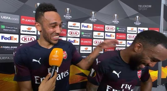 Atacanţii hip hop care au dus-o pe Arsenal în finala UEFA Europa League. Lacazette: "Mulţumim, frate!"
