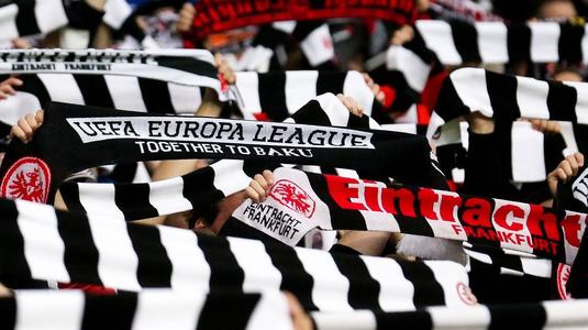 Mai mulţi fani ai echipei Eintracht Frankfurt au oferit biletele achiziţionate pentru finala Ligii Europa asociaţiei SOS Satele Copiilor din Baku
