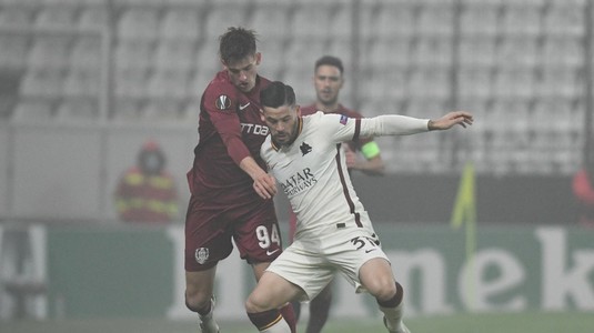 VIDEO | CFR Cluj - AS Roma 0-2. Campioana României, învinsă după autogolul lui Debeljuh şi penalty-ul controversat dat de central