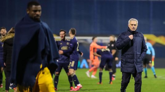 VIDEO | Gestul de clasă făcut de Jose Mourinho, după eliminarea cu Dinamo Zagreb! Portughezul i-a lăsat mască pe jucătorii croaţi