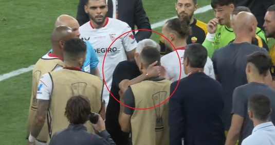 VIDEO | Jose Mourinho şi-a pierdut cumpătul în minutul 119 al finalei Europa League dintre AS Roma şi Sevilla
