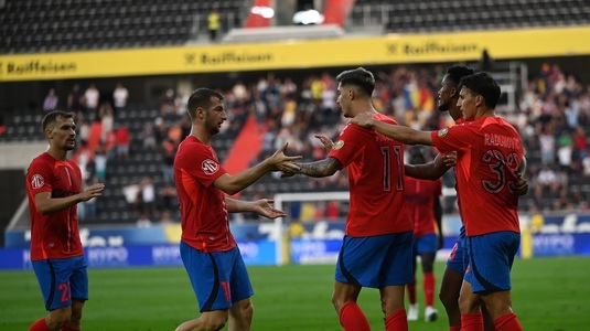 LASK Linz - FCSB 1-1. Campioana României îşi face treaba în Austria şi păstrează şanse pentru retur. Miculescu, gol cu capul