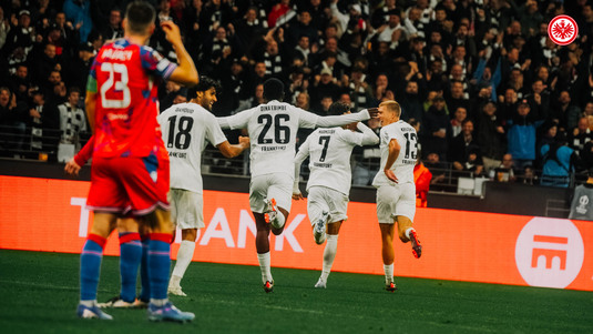 Rezultatele zilei în Europa League! Final incredibil în Frankfurt - Plzen. Germanii conduceau cu 3-1 în minutul 86, dar au ratat victoria. Thriller la Braga