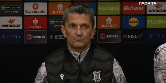 Răzvan Lucescu, convins după înfrângerea din meciul cu Manchester United, în Europa League: "Am jucat mai bine!"