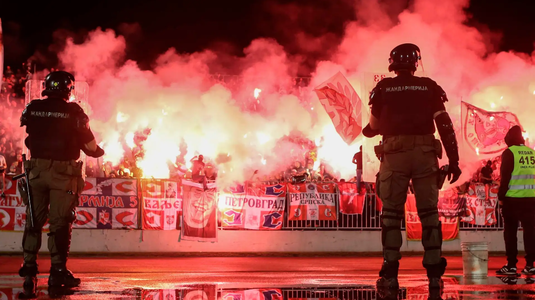 Atenţie! Unul dintre cele mai temute grupuri ultras din Europa este prezent la Bucureşti, pentru FCSB - Olympiacos. Întăriri serioase pentru greci