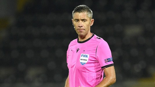 Doi arbitri români, delegaţi în Europa League. Radu Petrescu o conduce pe viitoarea adversară a FCSB-ului