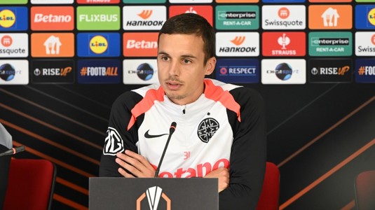 Juri Cisotti nu se teme de Bologna înaintea partidei din UEFA Europa League: "La fel ca oricare alt adversar din Europa"