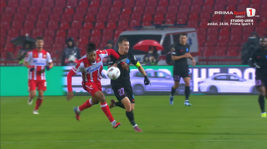 LIVE TEXT Steaua Roşie Belgrad - FCSB, ACUM, pe Orangesport.ro. ”Zvezda” a ratat prima ocazie mare a meciului