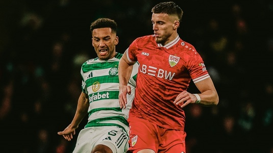 Spectacol total în Europa League! Stuttgart, demonstraţie de fotbal cu Celtic. Fosta adversară a FCSB a câştigat la limită în Franţa