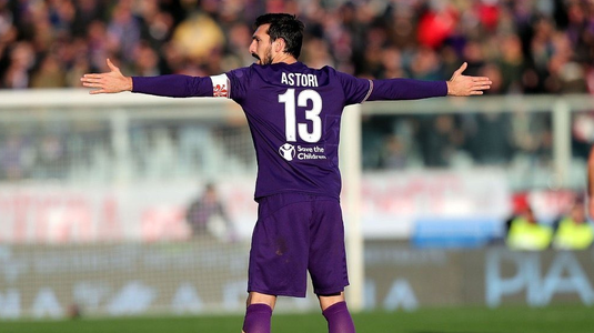 Fiorentina şi Cagliari au retras numărul 13 purtat de Davide Astori