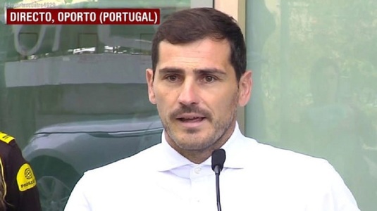 NEWS ALERT | Iker Casillas, externat după infarctul suferit: "Nu ştiu ce-mi rezervă viitorul!" Reacţia emoţionantă a portarului