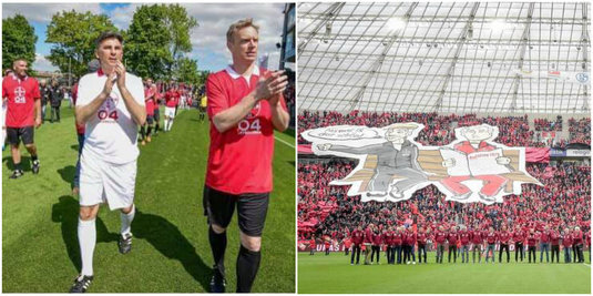 FOTO | Moment de colecţie pentru Ionuţ Lupescu! Kaiserul, din nou în tricoul lui Bayer Leverkusen într-o zi de sărbătoare