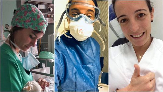 Trei arbitre din Spania lucrează în spital în lupta contra Coronavirusului