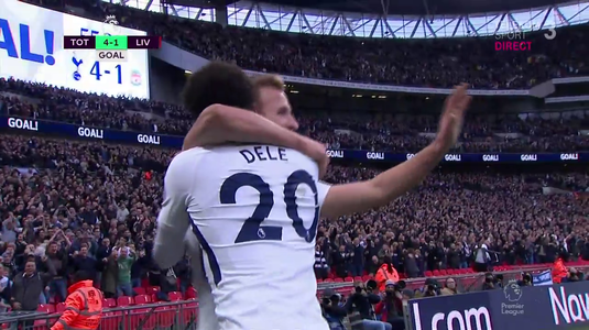 VIDEO | Tottenham - Liverpool 4-1! Kane, omul unui meci în care Klopp a fost trădat din nou de apărare. Arsenal, victorie la scor cu Everton. Vezi toate fazele