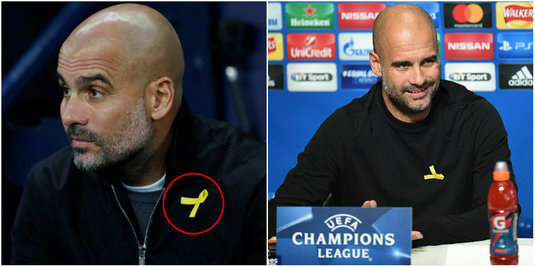Ce reprezintă funda galbenă purtată de Guardiola la ultimele meciuri şi de ce Mourinho crede că ar trebui să renunţe la ea: "Pe mine nu m-ar lăsa!"