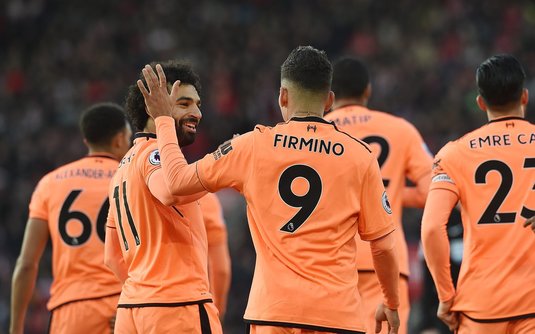 VIDEO | Victorie lejeră pentru Liverpool în deplasarea de la Southampton. Firmino şi Salah au marcat pentru echipa lui Klopp