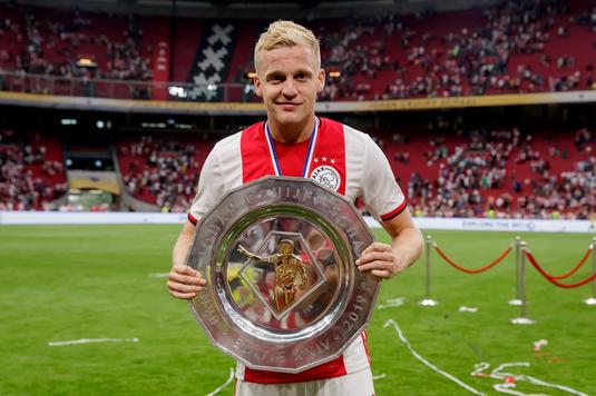 Donny van de Beek este dorit şi în Premier League! 50 de milioare de lire sterline pentru starul lui Ajax Amsterdam