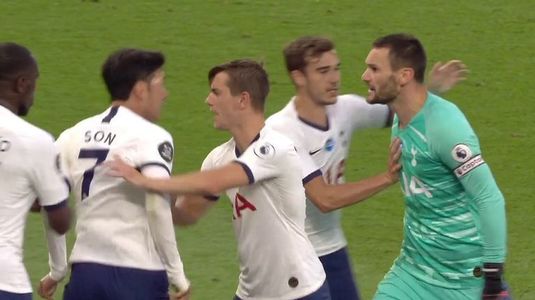 Lloris şi Son, la un pas de bătaie pe teren! Fotbaliştii lui Tottenham au sărit să-i despartă. Ce s-a întâmplat la finalul partidei