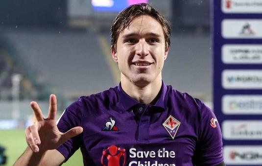 Chiesa pleacă de la Fiorentina! Un gigant din Premier League plăteşte aproape 60 de milioane de euro pentru "perla" din Serie A