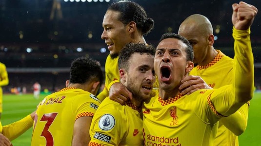 Victorie importantă pentru Liverpool. "Cormoranii" s-au impus pe terenul lui Arsenal şi au venit la un singur punct în spatele liderului Manchester City