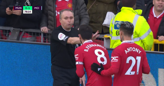 ”Cei care fac regulile nu înţeleg jocul”. Critici la adresa arbitrajului după golul controversat al lui Manchester United. Un fost arbitru a intervenit