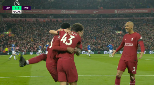 VIDEO | Liverpool - Everton 2-0. Trupa lui Klopp, prima victorie în Premier League după patru etape