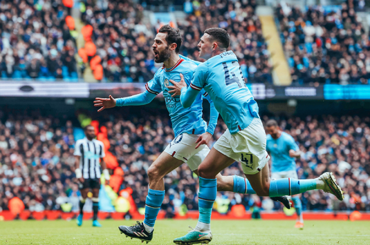 VIDEO | Manchester City, victorie de serviciu cu Newcastle. Haaland nu a marcat, dar a făcut-o Foden, după ce a driblat cinci adversari