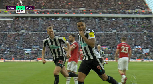 VIDEO | Newcastle, ”adevărata” United! ”Coţofenele”, victorie fără dubii cu Manchester. Ten Hag, sub presiune la ”diavoli”